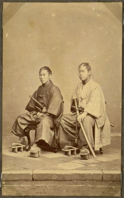 Japanese-Warriors-in-the-middle-late-1800s-10